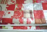 Red Patchwork Throw