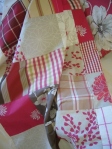 Pink Patchwork Fabric