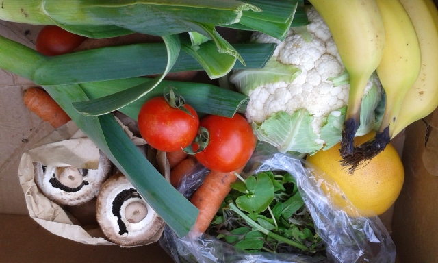 my organic veg box